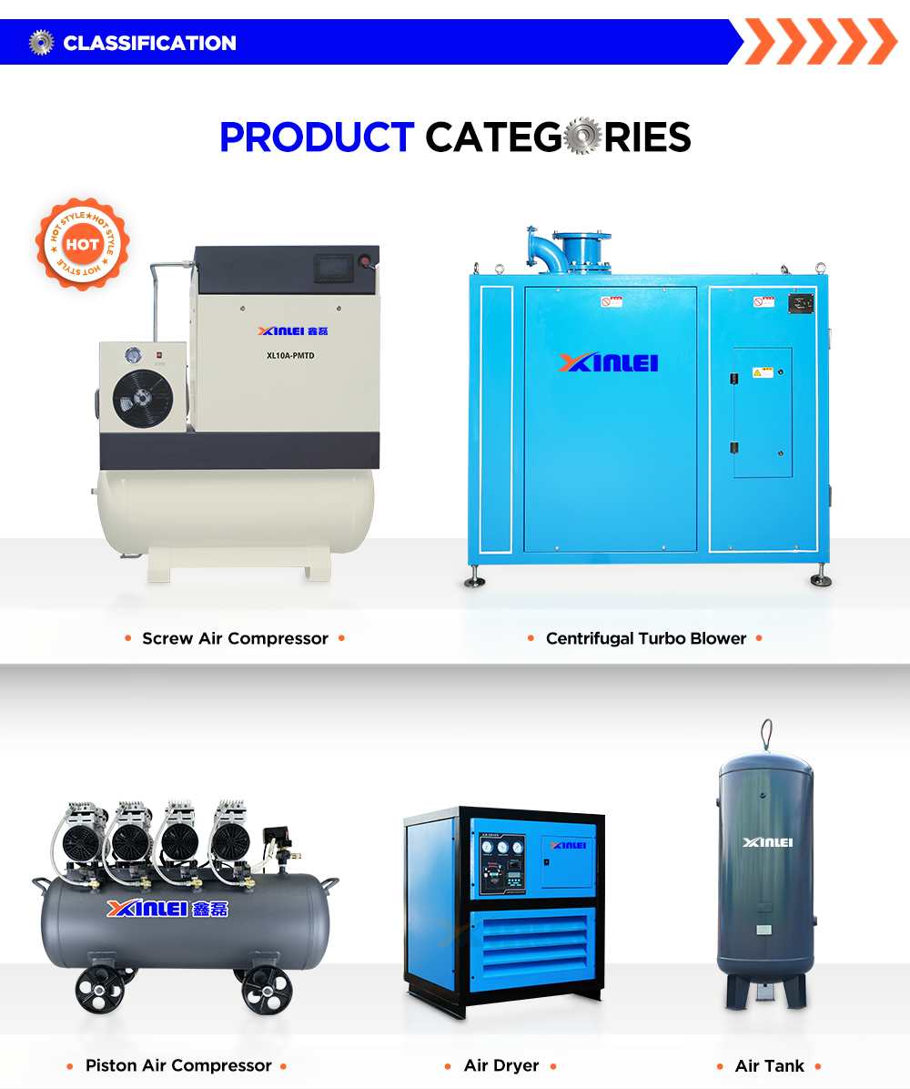 Xinlei Se Epm Td All In One Vsd With Air Dryer Tank Direct Drive