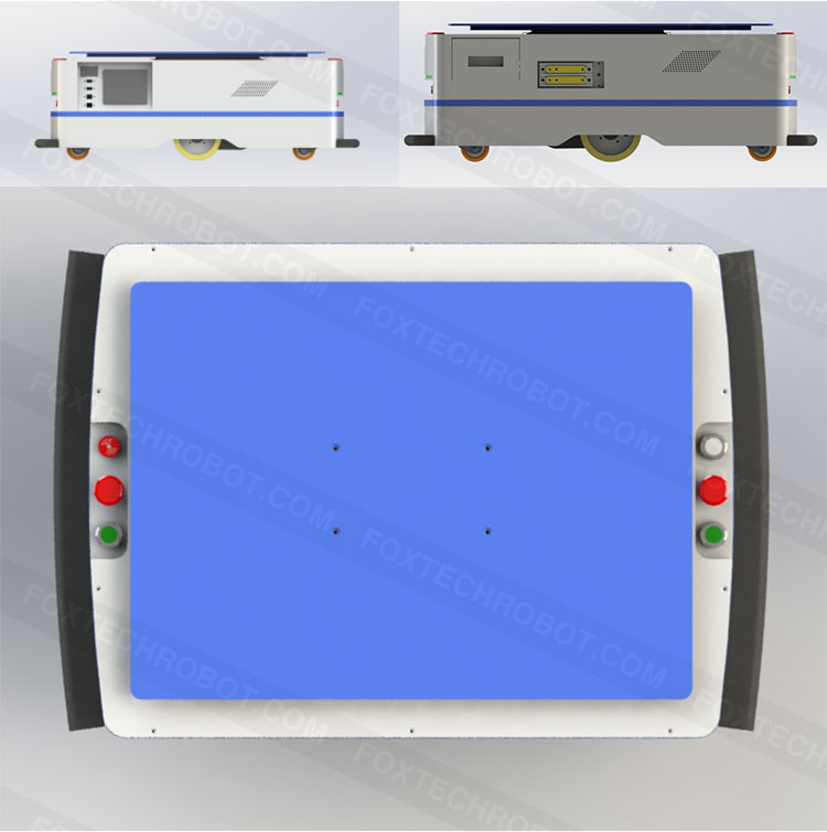 Foxtech Custom JS200 Latent Lifting Autonomous Mobile Automated Guided