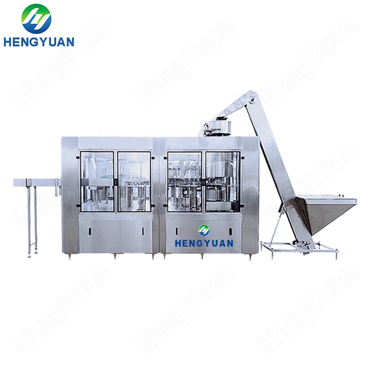 Best HengYuan HY DCGF Automatic Rotary 3in1 Carbonated Beverage PET