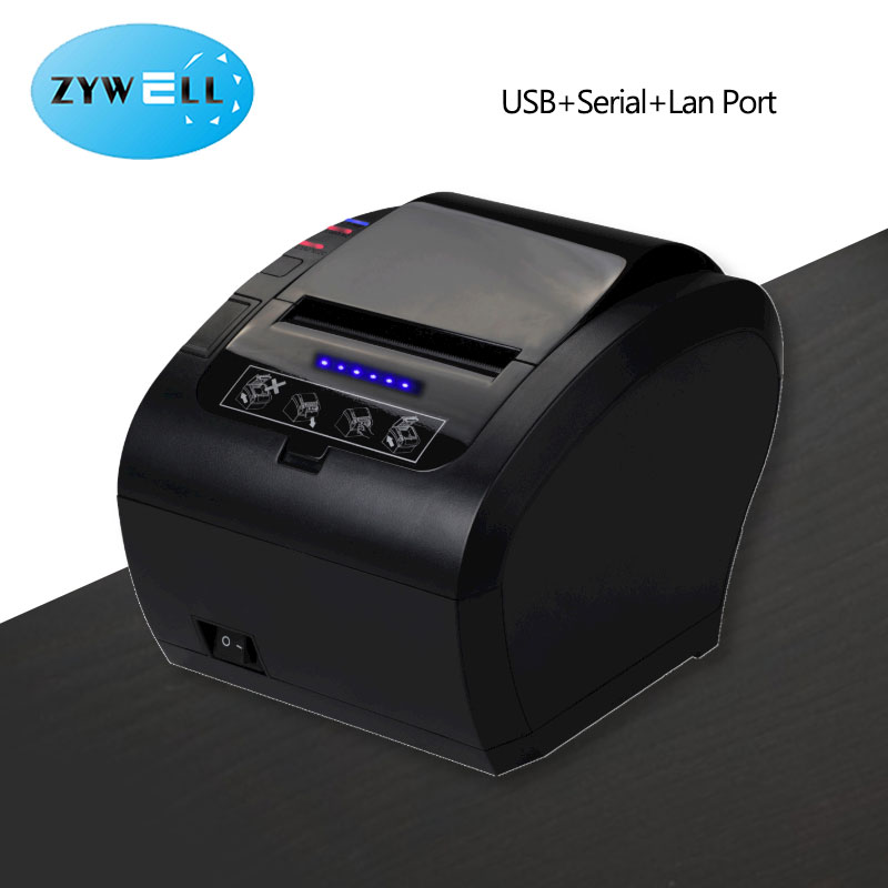 ZYWELL 80mm Zy606 Kitchen Ticker Printer Thermal Receipt Printer