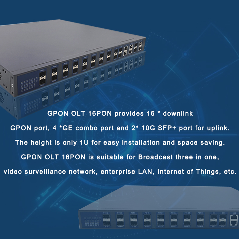 Kexint Kexint Gpon Olt Switch Optical Line Terminal Pon Ports Olt