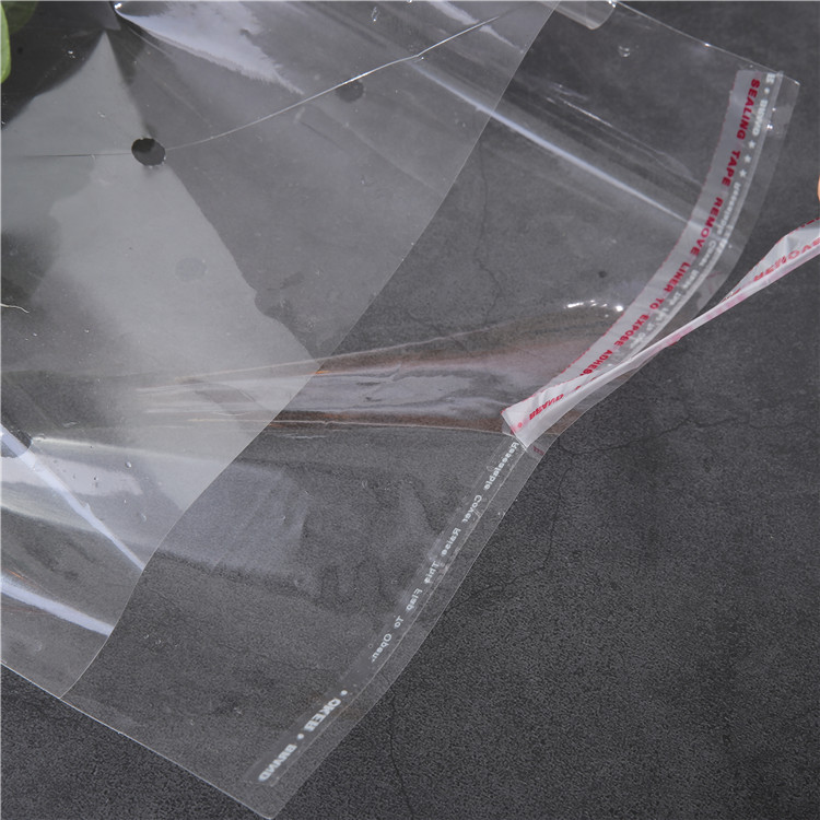 Lesi Cellophane Bread Bags High Clear Food Grade Bag Self Adhesive