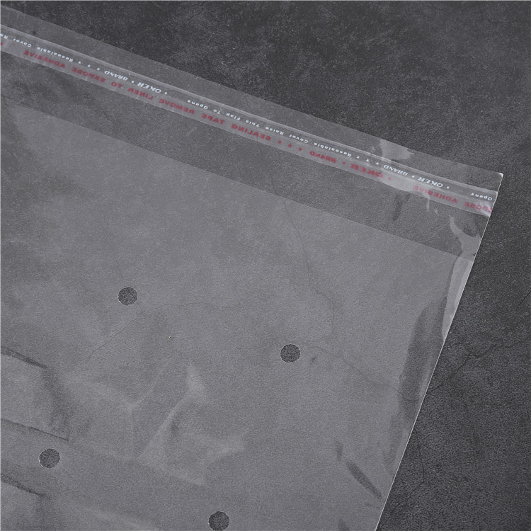 Lesi Cellophane Bags Clear Transparent Custom Polybag Packaging