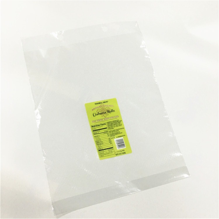 Lesi Clear Bread Plastic Micro Perforated Bag High Quantity Bopp Bag