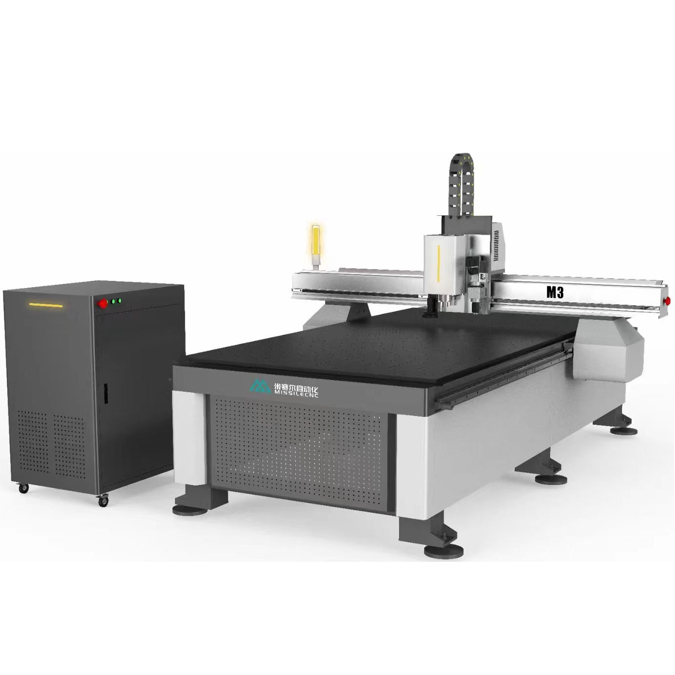 Missilecnc Missile Cnc Router Machine With Ccd Camera Oscillating