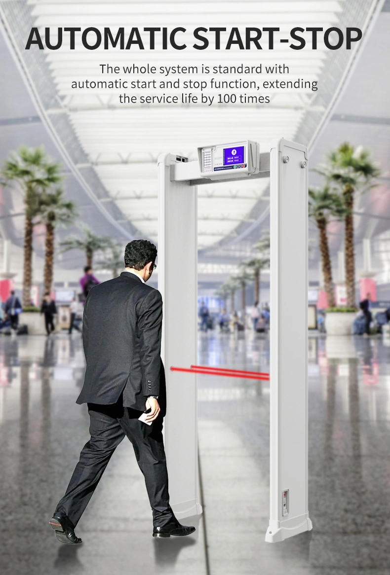 BOTAR Walk Through Type Door Frame Metal Detector For Airport