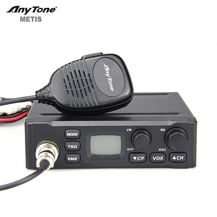 Anytone ANYTONE METIS 27mHz CB Radio AM FM 80 Channel With VOX