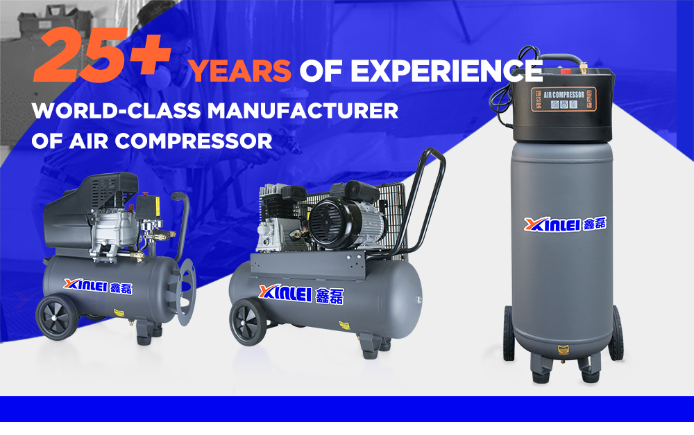 XINLEI Zbw6024l Oil Free Portable 2hp 24liter Tank Piston Air