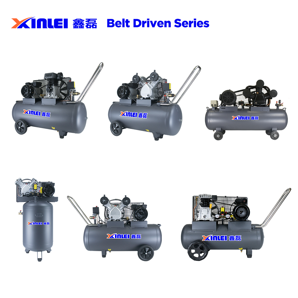 XINLEI Zbw6024l Oil Free Portable 2hp 24liter Tank Piston Air Compressor Oilfree Direct