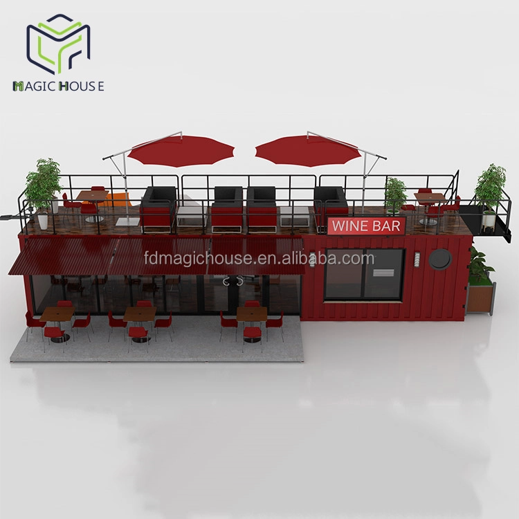 Modern Design Popular Luxury 20FT 40FT Container Bar Cafe Coffee Shop  Container - China Prefabricated Container House, Prefabricated Building