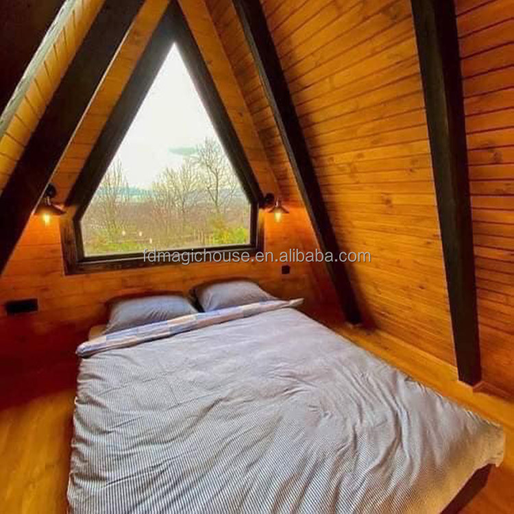 MAGIC HOUSE マジックハウス 高級バケーション プレハブ三角ガラスコンテナハウス/木造住宅コンテナハウス