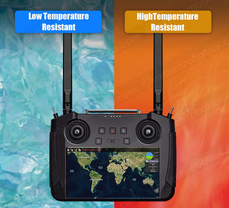 FOXTECHROBOT - Mk15 5.5inch 1080p Hd Screen 180ms Low Latency 15km Long ...