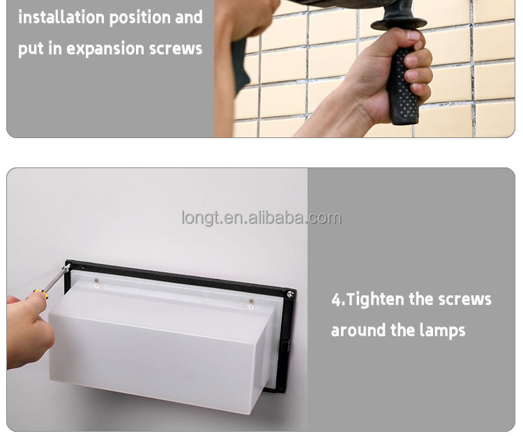 2023 New Simple Aluminum Landscape Ip65 Solar Sense Led Outdoor Garden Wall Lamps