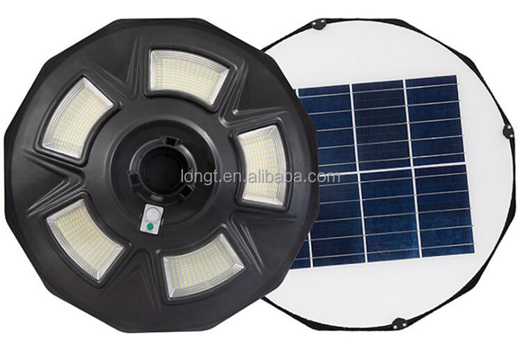 Factory Price UFO150w250w IP65 outdoor all in one solar street light Led Lighting garden lamp