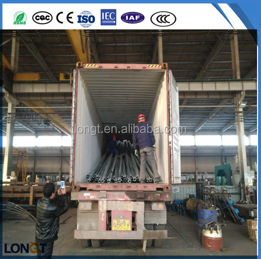 High mast lighting pole 30m high mast light with 300w LED flood light