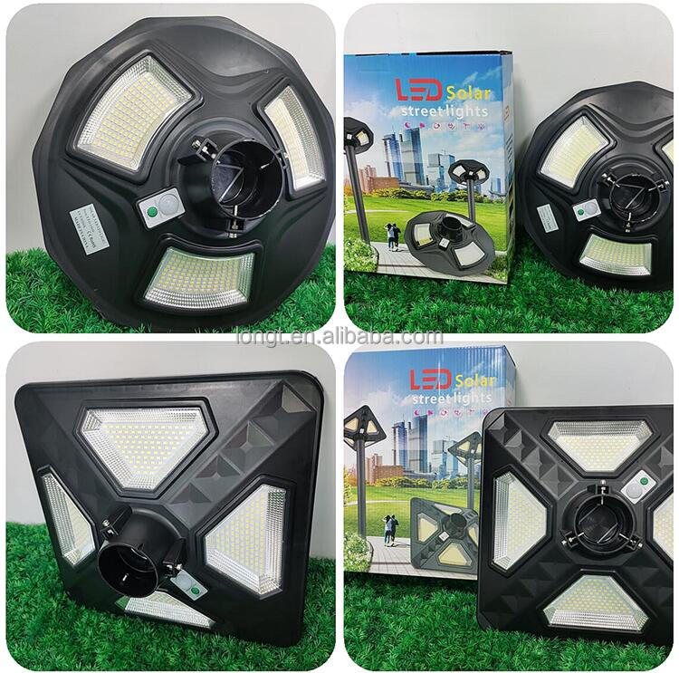 Factory Price UFO150w250w IP65 outdoor all in one solar street light Led Lighting garden lamp