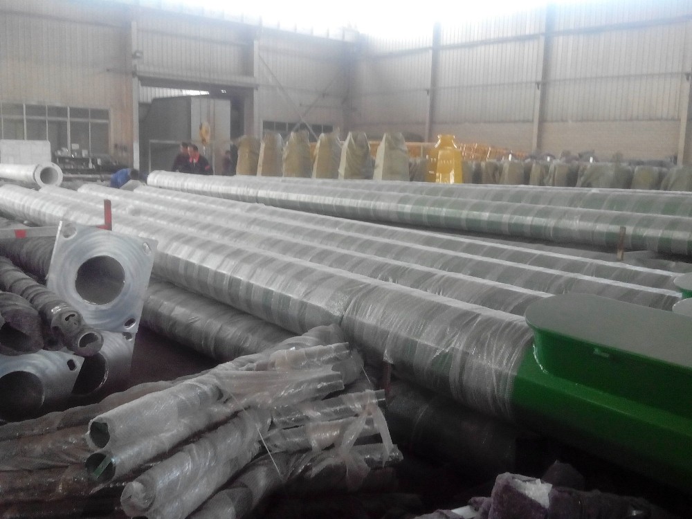 High mast lighting pole 30m high mast light with 300w LED flood light