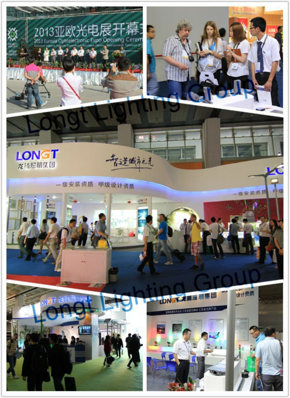 High mast lighting pole 30m high mast light with 300w LED flood light
