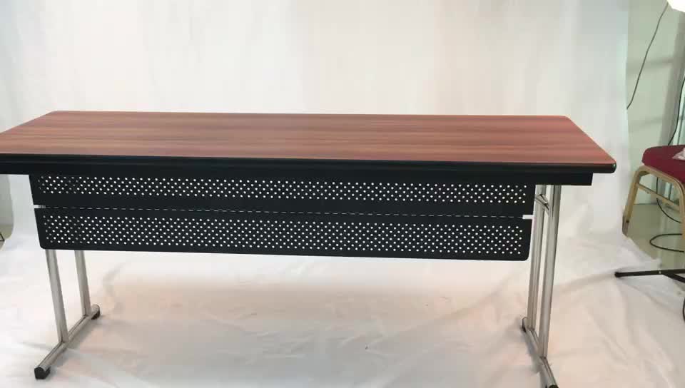 MHJ furniture New Design Stainless Steel Folding Hotel Training