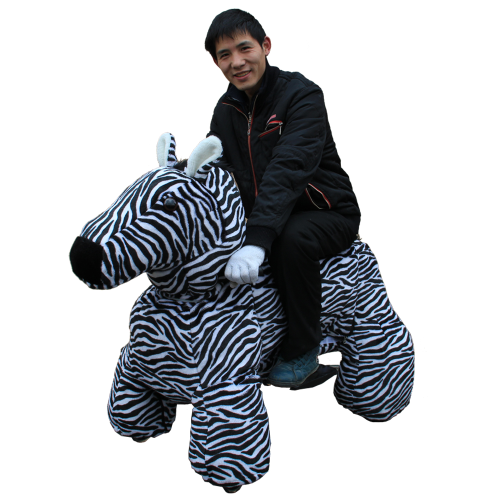Lulu Toy Car - Coin Operated Animal Scooters Animal Zebra Ride Toy In ...