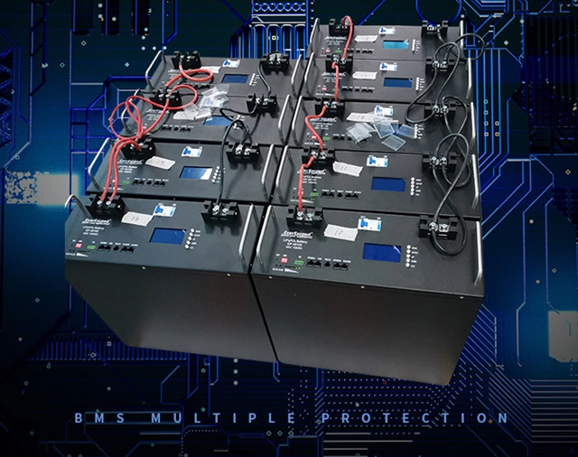 48v 50ah Lifepo4 Lithium Ion Battery Pack Solar Energy Storage System Battery With Smart Bms | Pine manufacturer