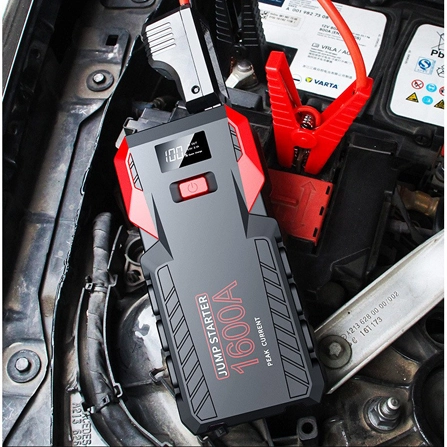12v 24v Portable Charger Starting Device Emergency Tool Multifunction Battery Portable Car Jump Starter With Lcd Screen price