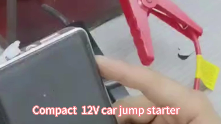 Pine - 12v Car Battery Jump Starter Multi-function Emergency Jump Starter Mini Compact Car Battery Charger Car jump starter