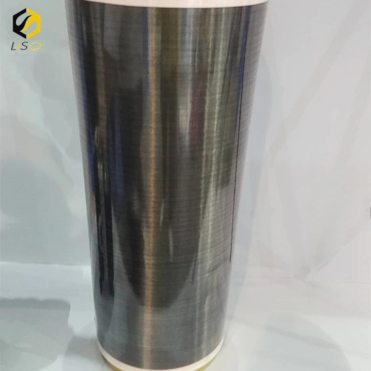 Liso - Prepreg in fibra di carbonio unidirezionale di nuovo design  utilizzato per la pultrusione con tessuto prepreg in fibra di carbonio ad  alta resistenza