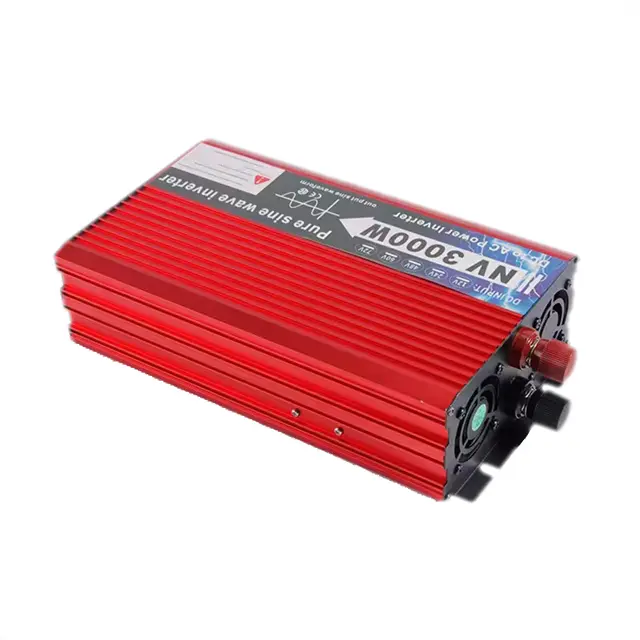 Onduleur 1500W FOVAL - Convertisseur 12V DC / 120V AC, Onde Sinusoïdale Pure, 3000W Pic