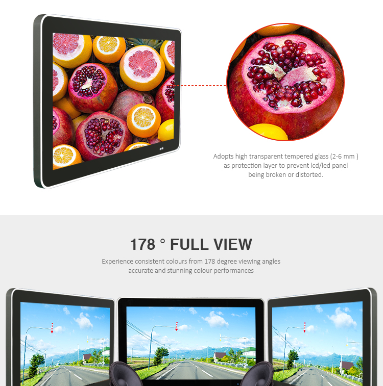 Replacement lcd tv screen lcd android advertising player monitor touch screen for shopping mall