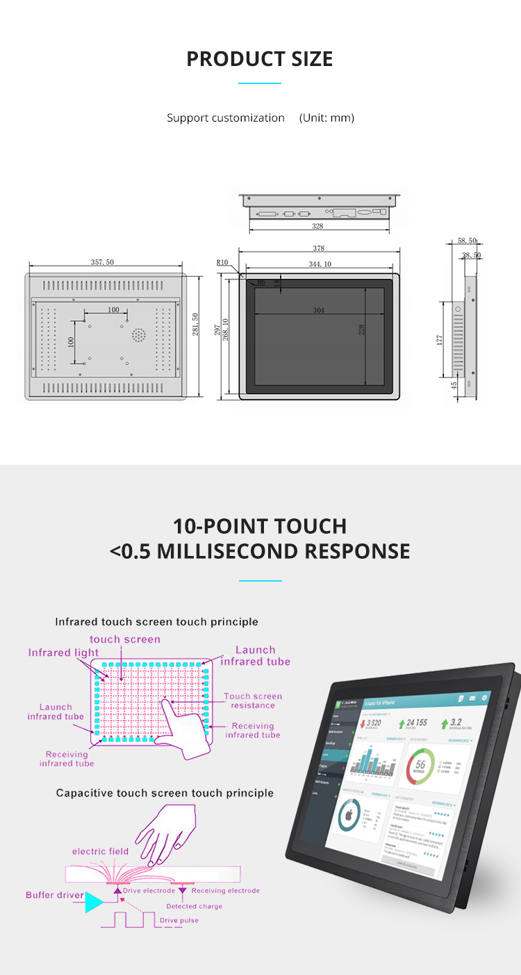 Demand Custom 4G 64G Wins 7 200 Hz Advertising Players for Taxi Bus