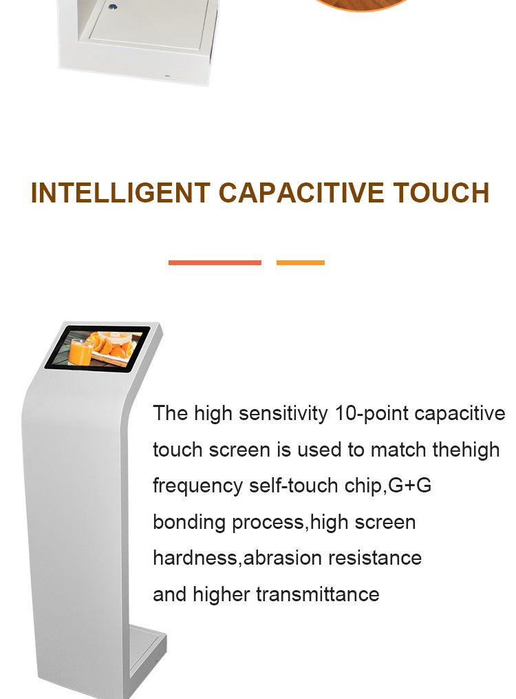 Full HD quad core RK3368 Android digital signage touch screen kiosk totem lcd display