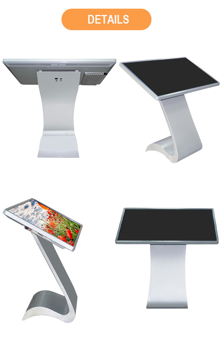 High resolution multi touch screen Android tablet kiosk ads player