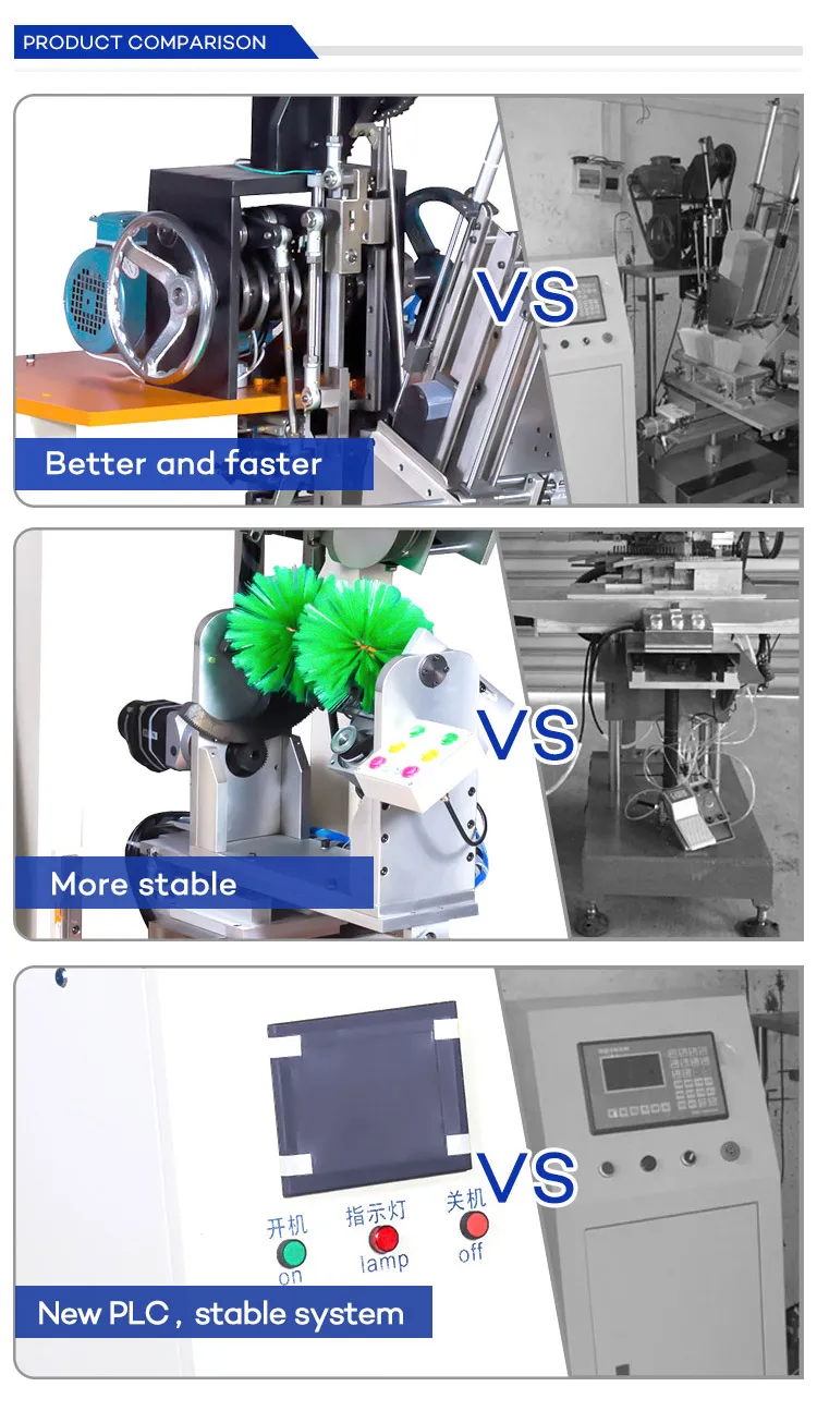 MEIXIN - 4 оси 1 тафтинговая машина с ЧПУ для изготовления пластиковых  метел Автоматическое оборудование для изготовления кистей Машины для  изготовления щеток для волос из щетины 4 оси