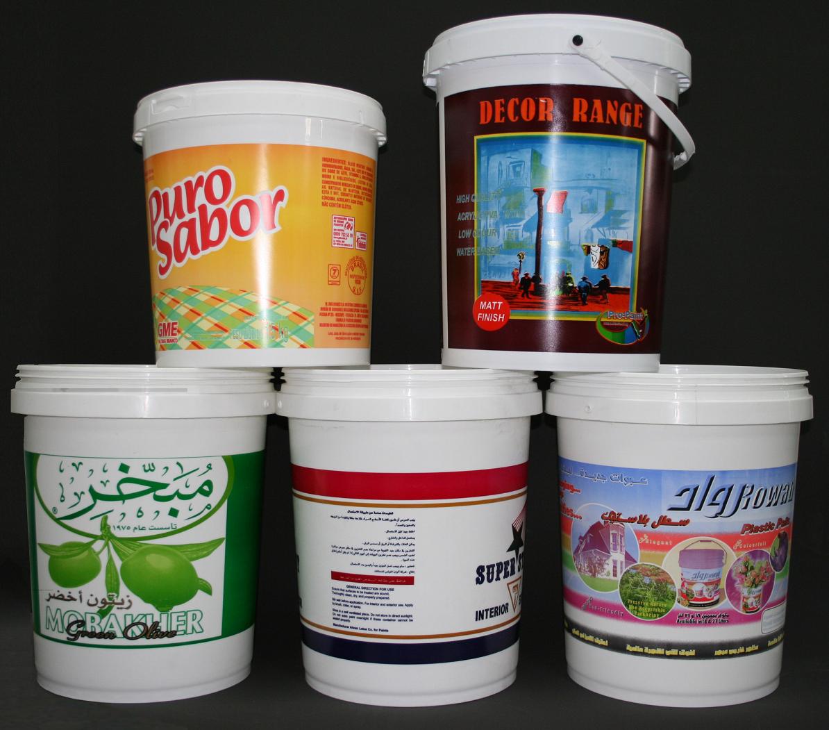 Towin Quality Offset Printing Machine 6color Automatic Plastic Pail Offset Printer