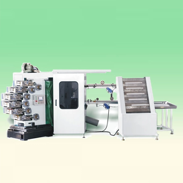 Automatic 6 color curved surface offset disposable plastic cup printer for sale