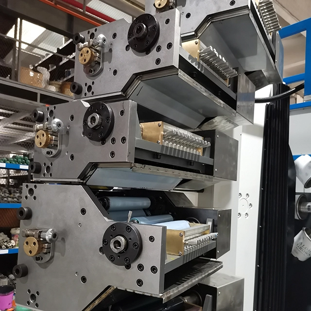 Factory direct selling high quality offset press 6color automatic plastic bucket printing machine