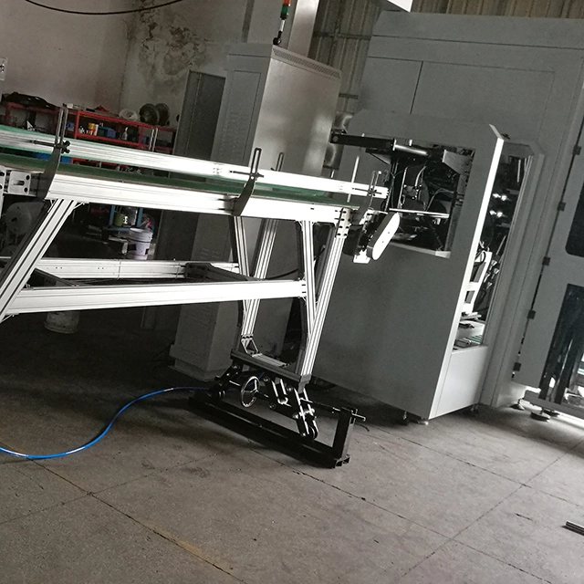 Automatic pail feeding system with speed in 15pcs/min QJY-6350 pail printer machine