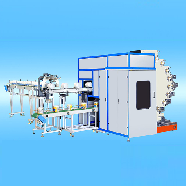 2022 Industrial Grade New Plastic Pail Bucket Offset Press Printer Machine Price For Sale