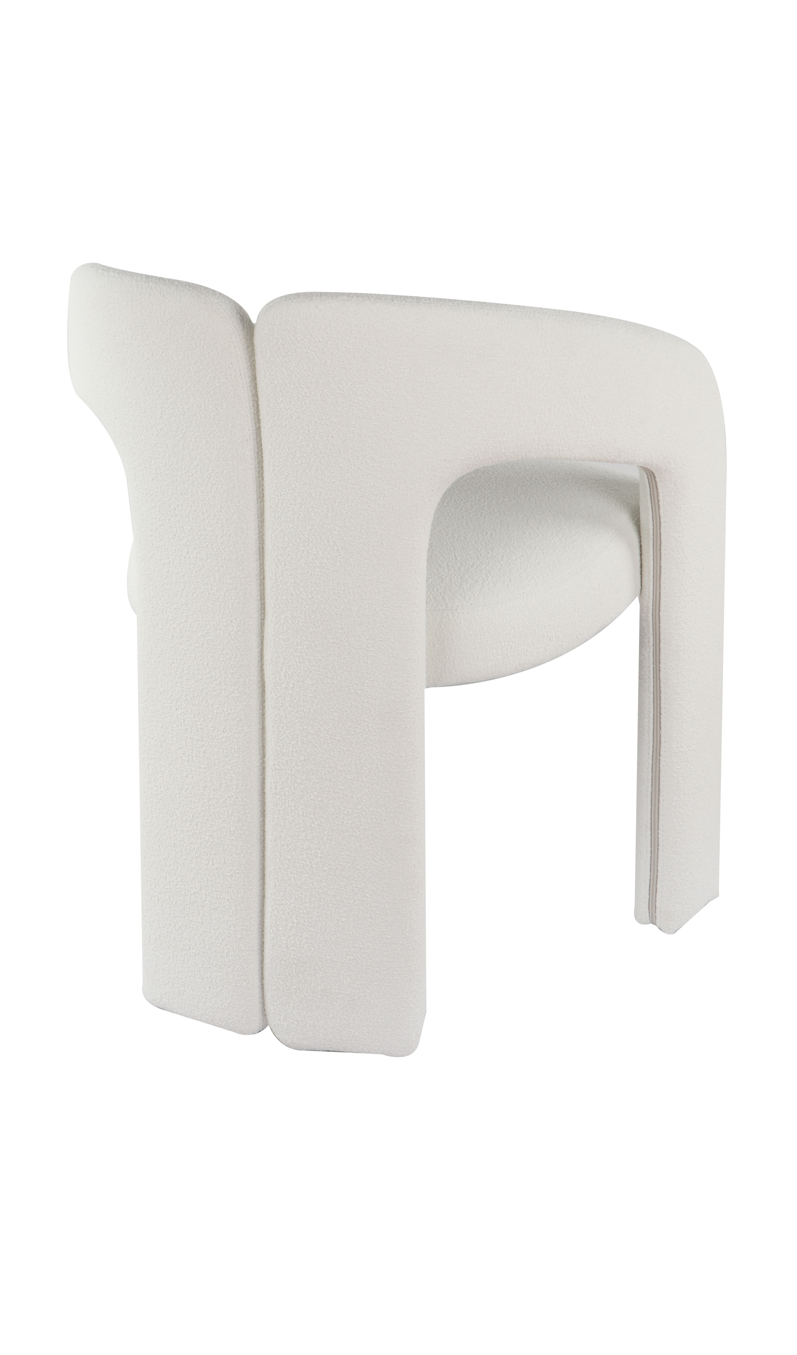 Italialaiset minimalistiset valkoiset nojatuolit Dubet-tyyliin #M3090 23
