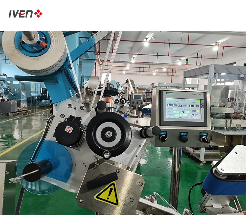 IVEN - Automatic Label Printer Machine for Bottle/Tube/Ampoule/Vial ...