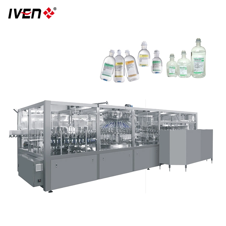 IVEN - 100ml Bfs IV Fluid PP Bottle Production Line for Human PP Pet ...