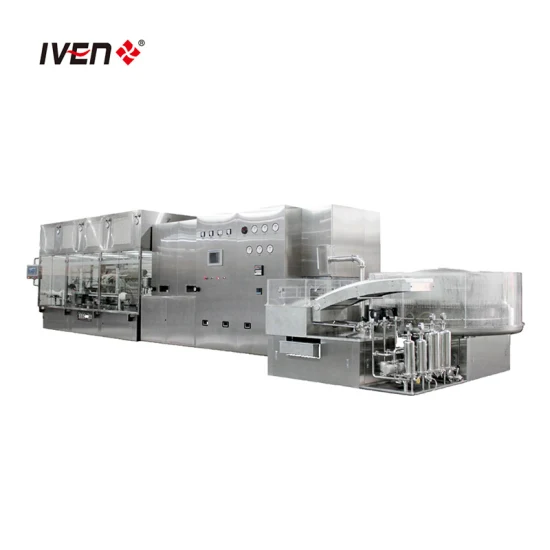 IVEN - Máquina de enchimento de líquidos para ampolas farmacêuticas em ampolas, lavagem de garrafas, esterilização, enchimento, selagem, linha de produção, fornecedor, linha de produção de ampolas
