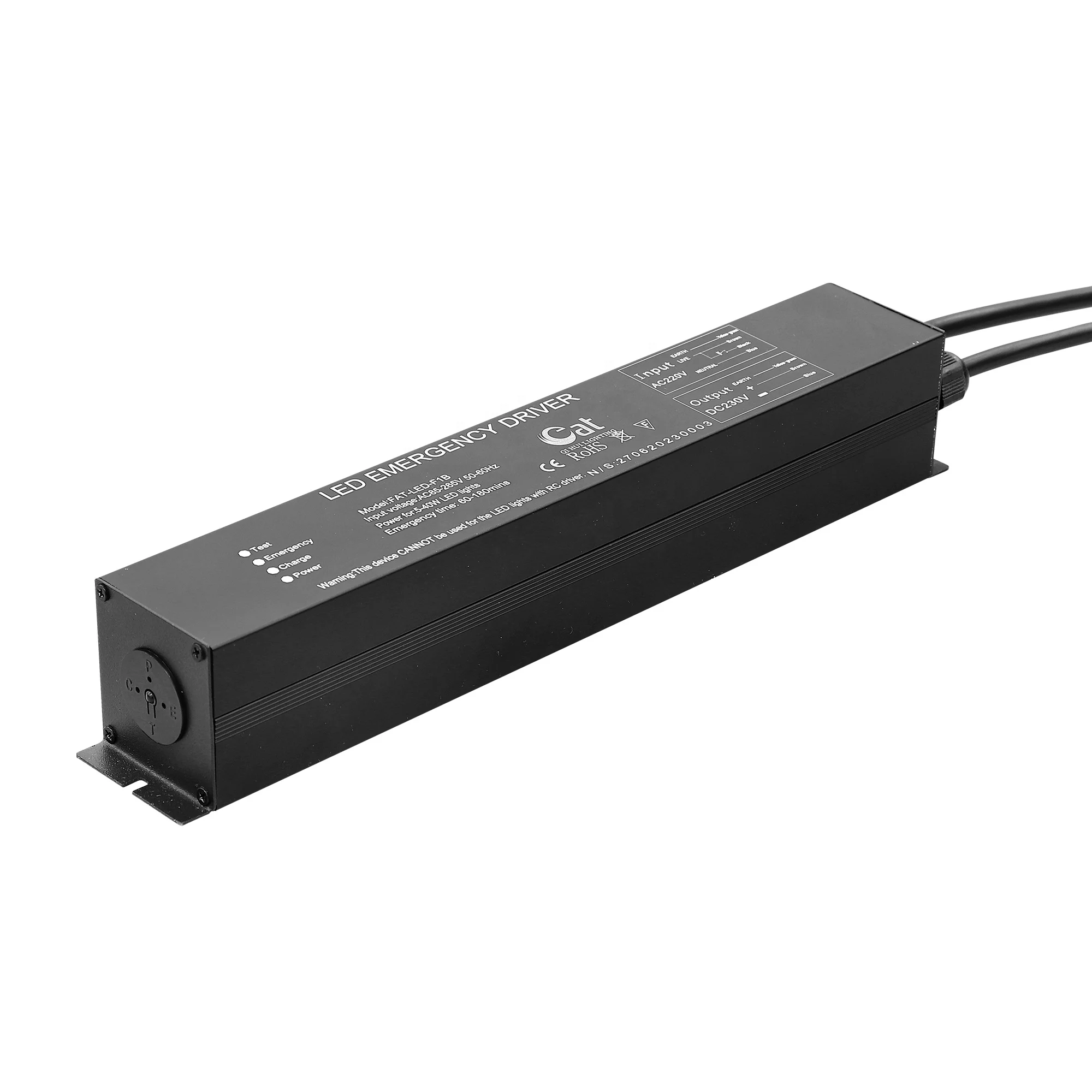 Qihui Lighting Safety Emergency Driver Light Backup 180 Mins Led Light Emerg Driver