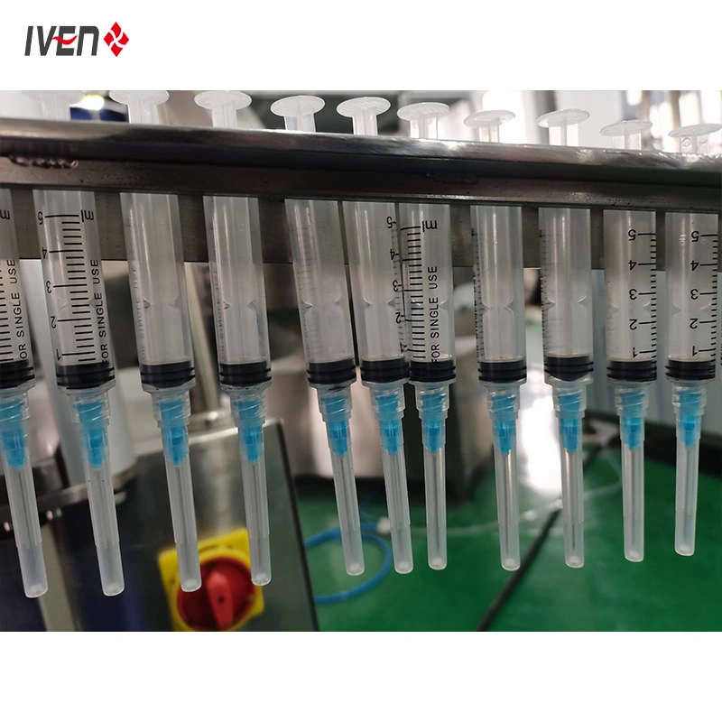 IVEN - Fully Automatic Syringe Assembly Machine / Disposable Syringe ...