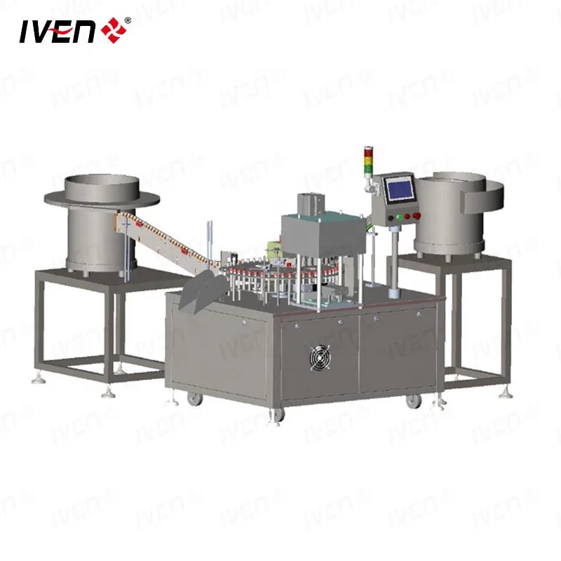 Sampling Tube Loader IVEN - Virus Sampling Tube Filling and Capping Assembling Machine Blood ...