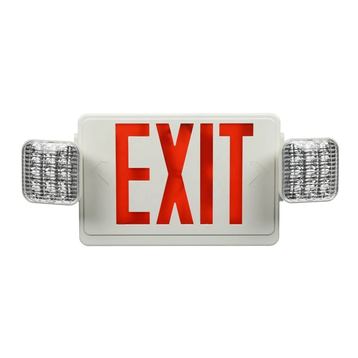 Qihui Lighting - 6w Exit Sign Emergency Two-head Light Custom Red/green ...