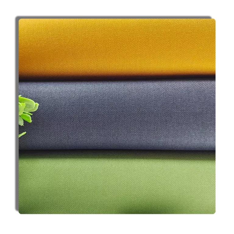 CINYE - Polyester Rayon Fabric Double Twill 300g/m Tr Plain Dyed