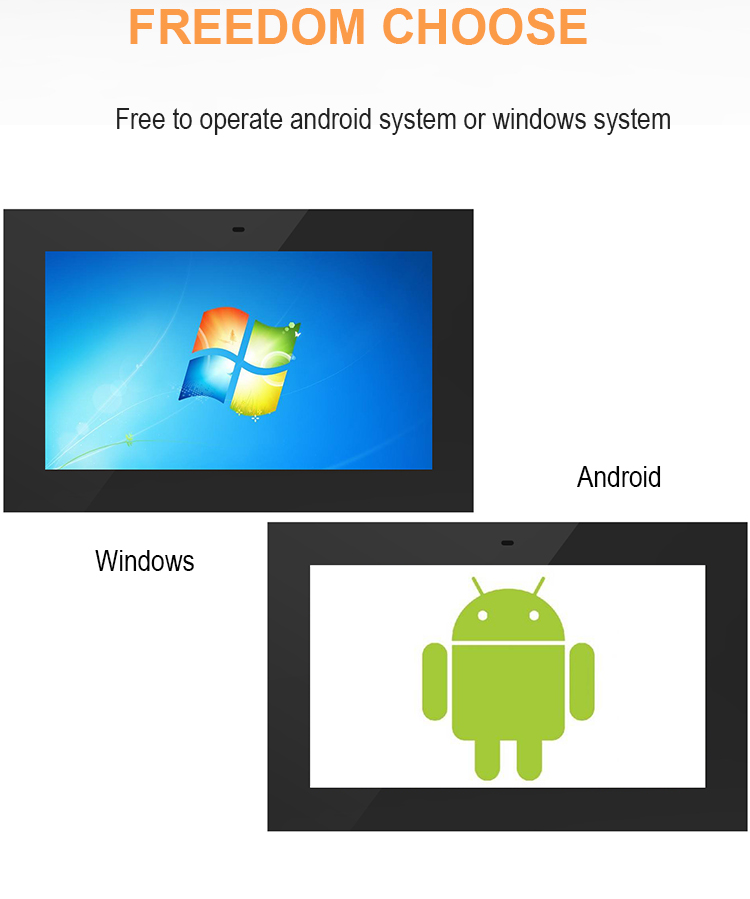 43inch wall mounted LCD screen panel advertising equipment for outdoor application