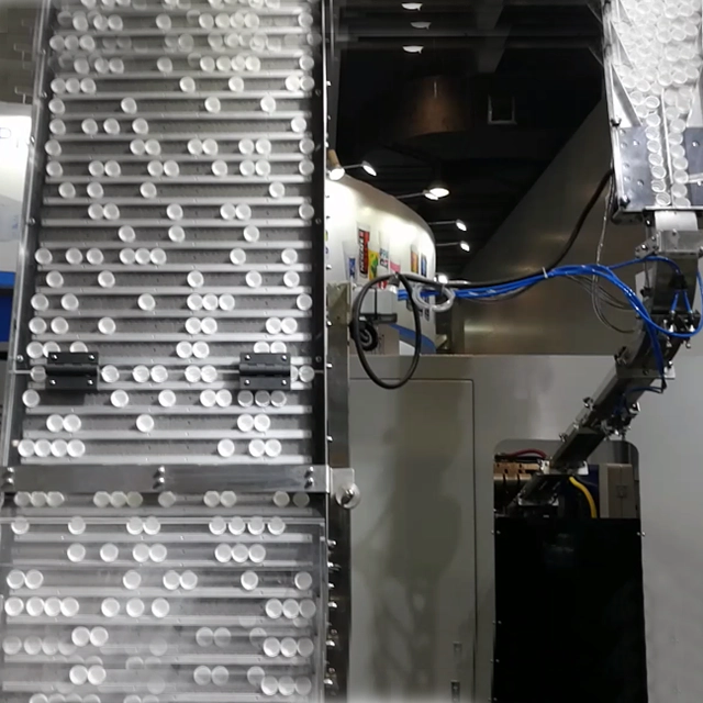 Automatic offset printing machine 4 color offset lid printer for beverage bottle cap
